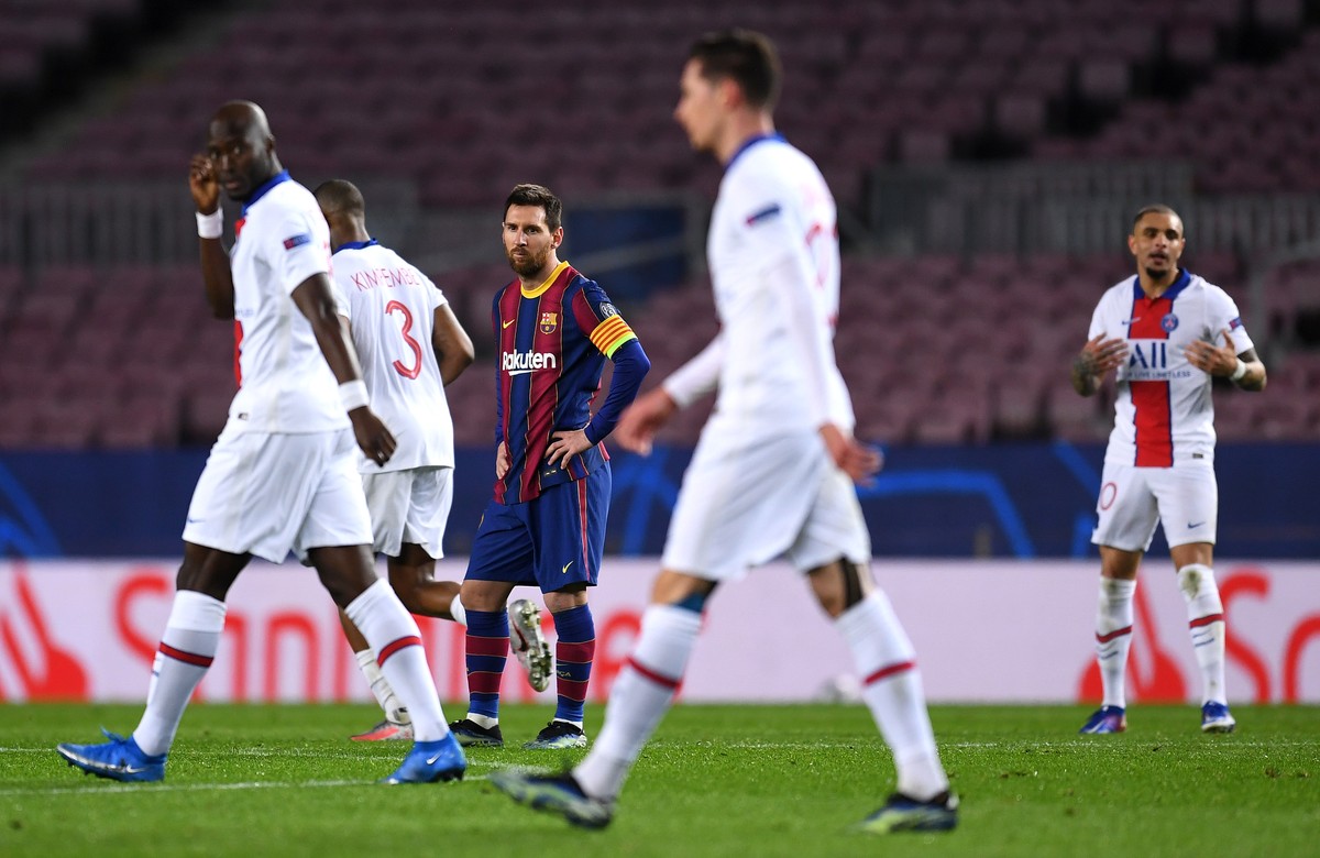 Barcelona mesti memiliki start bagus dan superefisien untuk comeback melawan PSG. (Foto: Getty Images/David Ramos)