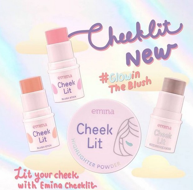 emina cheeklit blush and highlighter