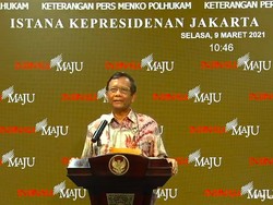 Mahfud: Komnas HAM-KPK Rumpun Eksekutif tapi Bukan Bagian Kekuasaan Presiden