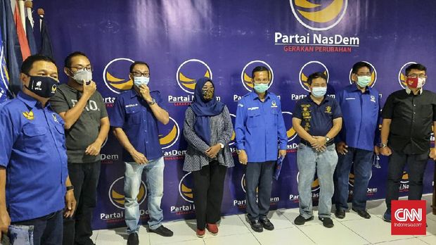 Sejumlah kader PDIP dan PSI yang membelok di Pilkada Surabaya 2020 lalu kini menjadi kader Partai NasDem.
