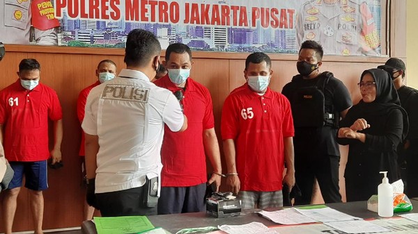 Oknum pengacara diduga terlibat mafia tanah ditangkap Polres Jakpus.