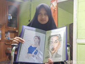 Berkenalan dengan Rahma, Gadis Difabel Cantik yang Jago Melukis Berkenalan dengan Rahma, Gadis Difabel Cantik yang Jago Melukis