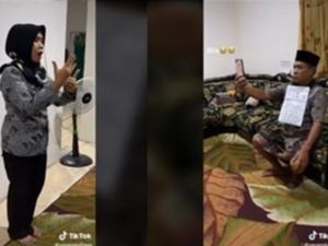 Viral Aksi Guru Mengajar Online Pakai Cara Kocak yang Unik, Totalitas Banget