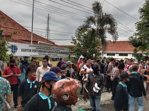 Geruduk BPN, Warga Terdampak Bendungan Bener Tuntut Ganti Rugi