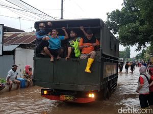 5.692 Jiwa Terdampak Banjir Luapan Sungai Kedung Galeng Probolinggo