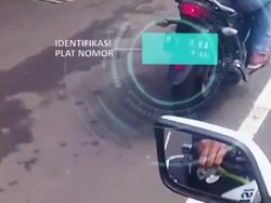 Canggih! Helm Polisi Dipasang Kamera, Terapkan Tilang Elektronik
