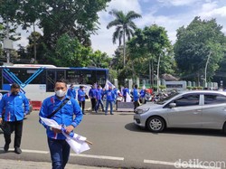 Ditegur, Orasi Orsap Demokrat Dukung AHY Pindah ke Kantor DPP