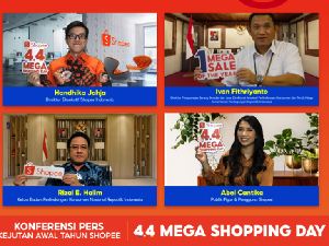 Shopee Gelar 4.4 Mega Shopping Day, Siap-siap Serbu Promonya!