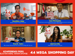 Shopee Gelar 4.4 Mega Shopping Day, Siap-siap Serbu Promonya!