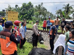 Terserempet KA Probowangi hingga Terpental, Biker di Banyuwangi Meninggal