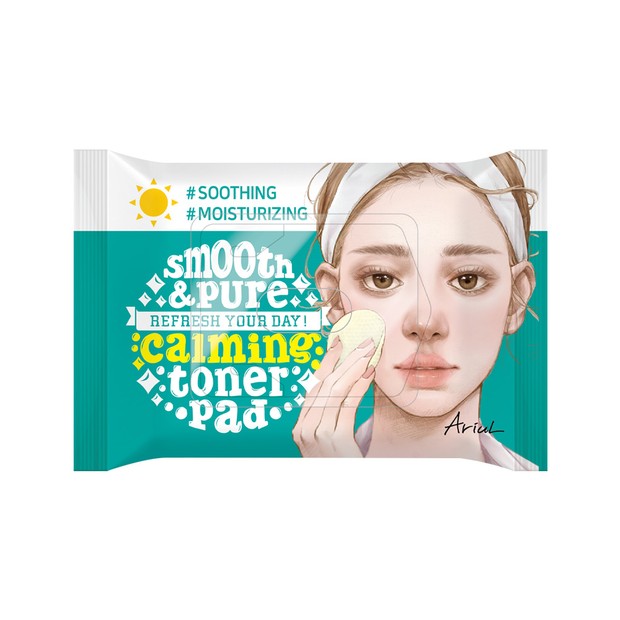 Ariul Smooth & Pure Calming Toner Pads/Ariul