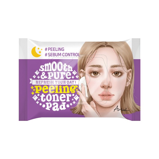 Ariul Smooth & Pure Peeling Toner Pads/Ariul