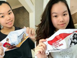 Wanita Cantik Ini Bikin Masker Spesial untuk Jokowi