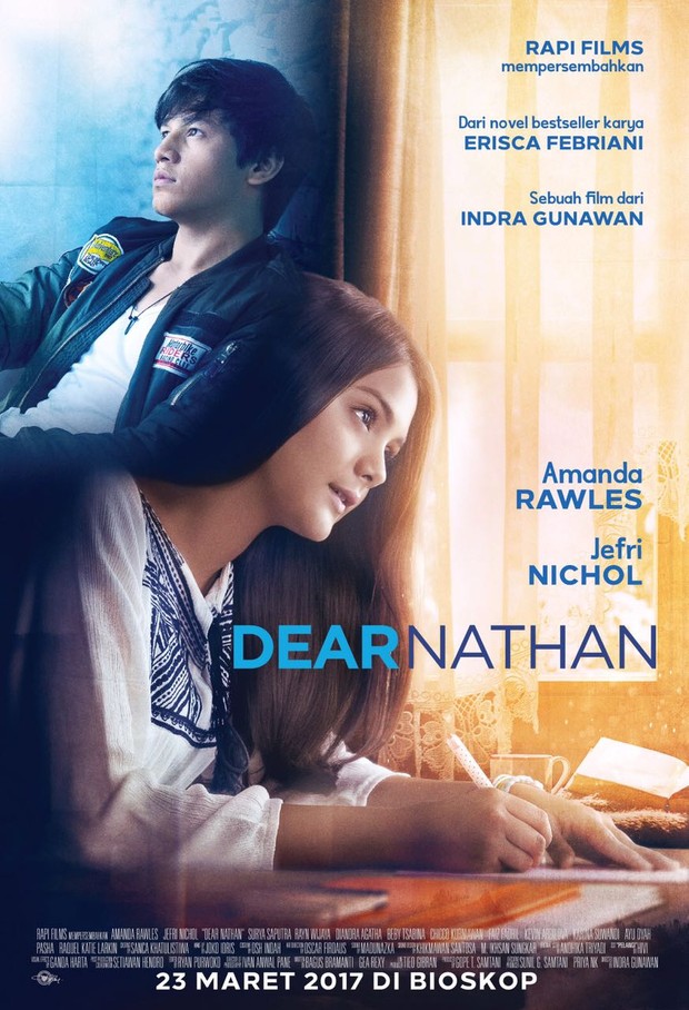 Dear Nathan/Official Poster Film Dear Nathan