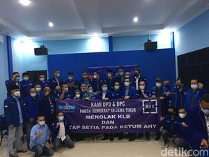 Buktikan Loyal ke AHY, Demokrat Jatim Ikrar di Depan Notaris