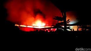Foto-foto Kebakaran di Pasar Kota Banjarnegara