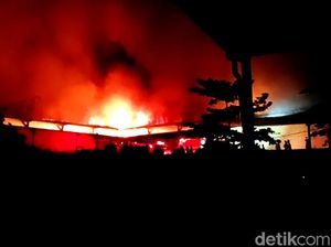 Foto-foto Kebakaran di Pasar Kota Banjarnegara