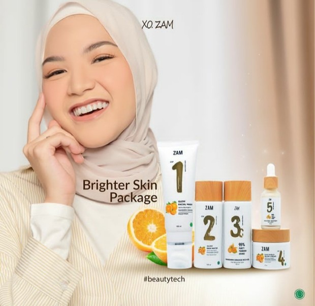 Foto: ZAM Cosmetics/instagram.com/zamcosmetics Scarlett Whitening dan 4 Brand Skincare Milik Artis