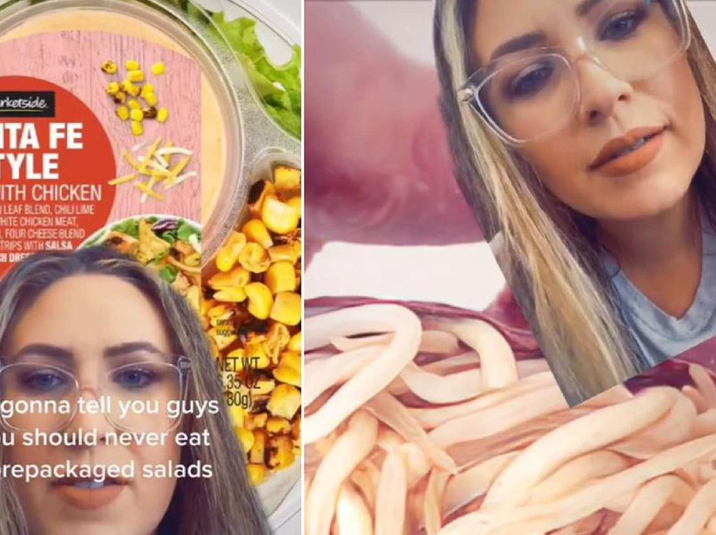 Hii! Sering Makan Salad, Wanita Ini BAB Bangkai Cacing Hii! Sering Makan Salad, Wanita Ini BAB Bangkai Cacing