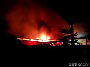 Pasar Kota Banjarnegara Kebakaran