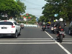 Viral Konvoi Moge Langgar Rambu Lalu Lintas di Jombang