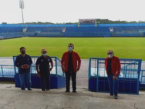 Dari Sleman dan Solo, OC Piala Menpora 2021 Tinjau Stadion ke Malang Dari Sleman dan Solo, OC Piala Menpora 2021 Tinjau Stadion ke Malang
