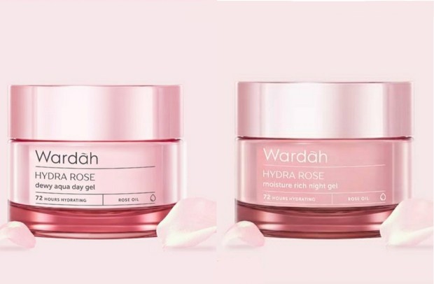 Wardah Hydra Rose Day Gel dan Night Gel/Foto: Instagram.com/wardahbeauty gel moisturizer