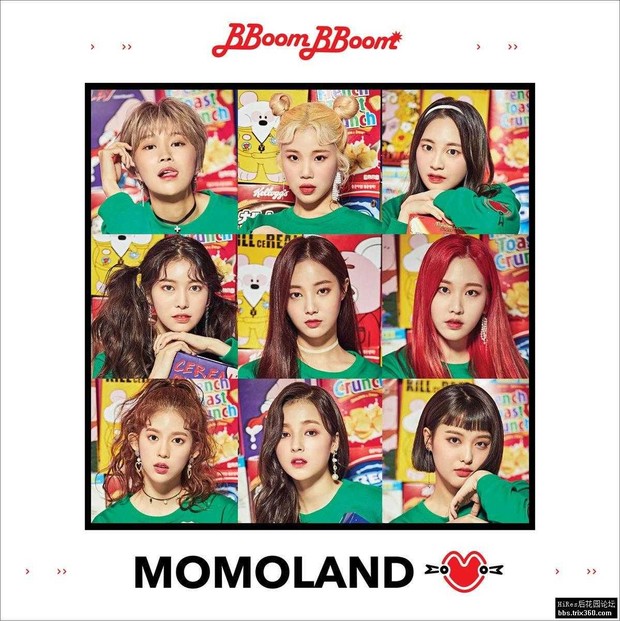 MOMOLAND Bboom Bboom Cover Album