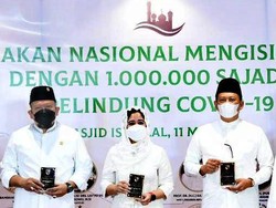 Ketua MPR Dukung Gerakan 1 Juta Sajadah yang Sasar 274.000 Masjid