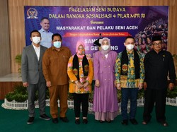 MPR Sosialisasikan Empat Pilar Lewat Tarian & Debus di Banda Aceh