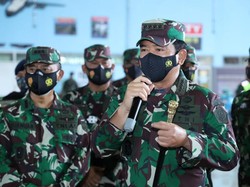 Cek Vaksinasi COVID 1.323 Prajurit, Panglima TNI Ingatkan Tetap Disiplin 5M