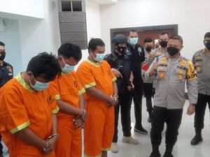 Potret 3 Pelaku Teror Kepala Anjing-Siram Bensin ke Pejabat Riau