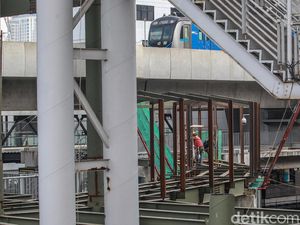 Pembangunan Skybridge CSW Terus Dikebut