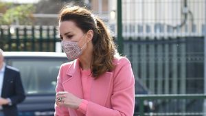 Foto: Kate Middleton Cantik Berbaju Pink Usai Wawancara Meghan Markle Viral