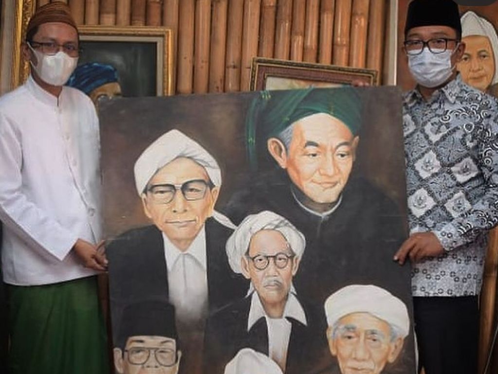 Ridwan Kamil Dorong Pesantren Lahirkan Produk Seni Lukis-Kaligrafi