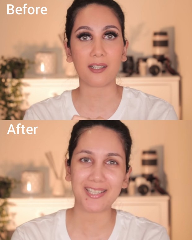 Sebelum dan Sesudah Triple Cleansing