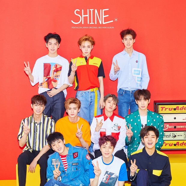 PENTAGON Shine Japanese Version Cover