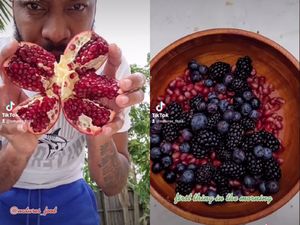 Sereal Alami, Buah Utuh dan Air Kelapa yang Lagi Tren