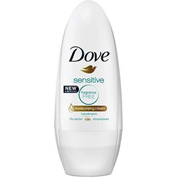 Dove Sensitive Deodorant Roll On Dove Sensitive Deodorant Roll OnFoto:pinterest/marketcol