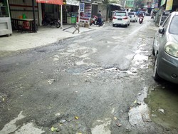 Warga Keluhkan Jalan Harmonika Medan Bolak-balik Diperbaiki tapi Rusak Lagi