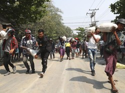 20 Demonstran Myanmar Tewas, Total Jumlah Korban Jiwa Mencapai 180 Orang