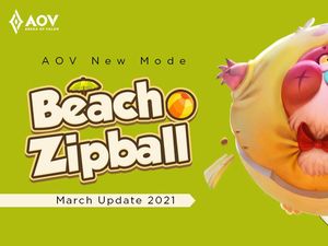 Update AOV Maret 2021: Hadirkan Mode Beach Zipball Sambut Musim Panas