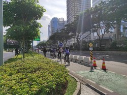 Bike to Work Sesalkan Wacana Polisi Tiadakan Jalur Sepeda Permanen