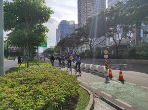 Bike to Work Sesalkan Wacana Polisi Tiadakan Jalur Sepeda Permanen Bike to Work Sesalkan Wacana Polisi Tiadakan Jalur Sepeda Permanen
