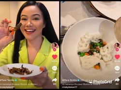 Yura Yunita Parodikan Sisca Kohl, Bikin Camilan Cokelat Plus Leunca!