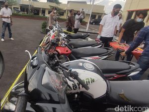 8 Pelaku Curanmor di Cianjur Ditangkap, Polisi: Bawa Sajam-Pistol Mainan