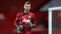 Kedua, David De Gea bisa saja ditawarkan Manchester United ke Borussia Dortmund. Supaya langkah Erling Haaland atau Jadon Sancho makin mudah ke Old Trafford (Getty Images/Alex Pantling)