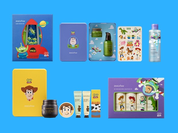 innisfree x toy story (sumber : rojakdaily.com)