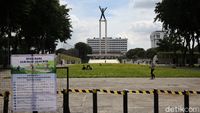 Kembali Dibuka untuk Umum, Taman Lapangan Banteng Ramai Pengunjung