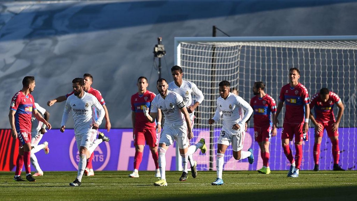 Real Madrid akan menganggap Elche seperti laga final. Foto: Getty Images/Denis Doyle